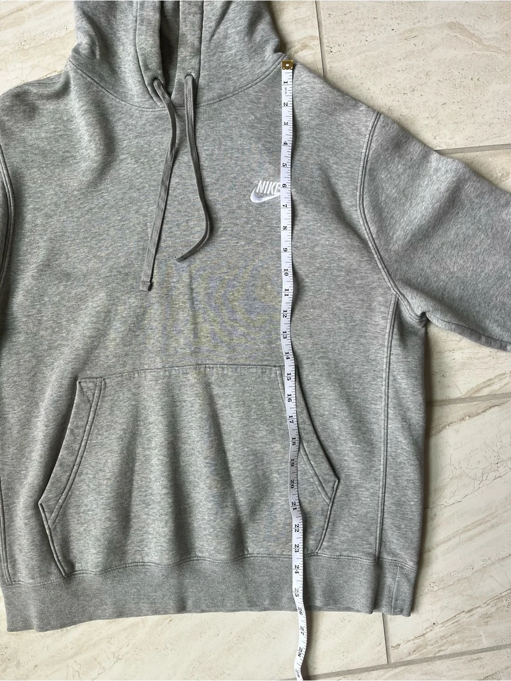 Nike Sportswear Club Fleece Gray Pullover Hoodie Men’s Medium